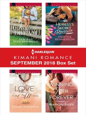 cover image of Harlequin Kimani Romance September 2018 Box Set